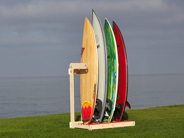 Alexey Surfboard Rack - Open Source Design from Obrary