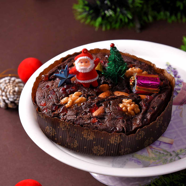 Buy/Send Delicious Christmas Plum Cake Half Kg Online- FNP