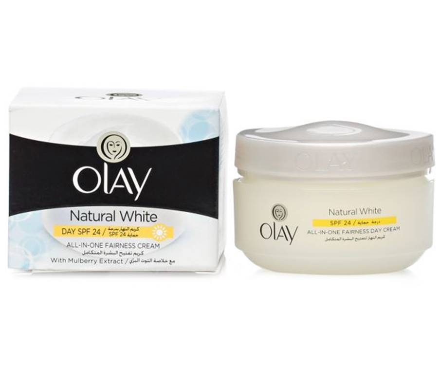 Olay Natural White All In One Fairness Day SPF 24 Day Cream - Urban Beauty