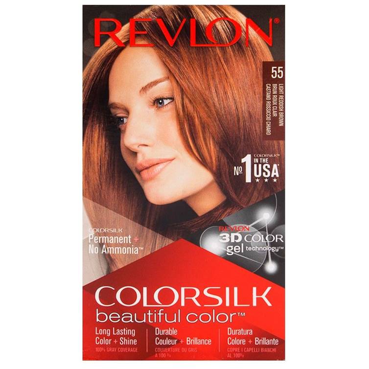 Revlon Colorsilk Hair Color 50 Light Ash Brown - Urban Beauty
