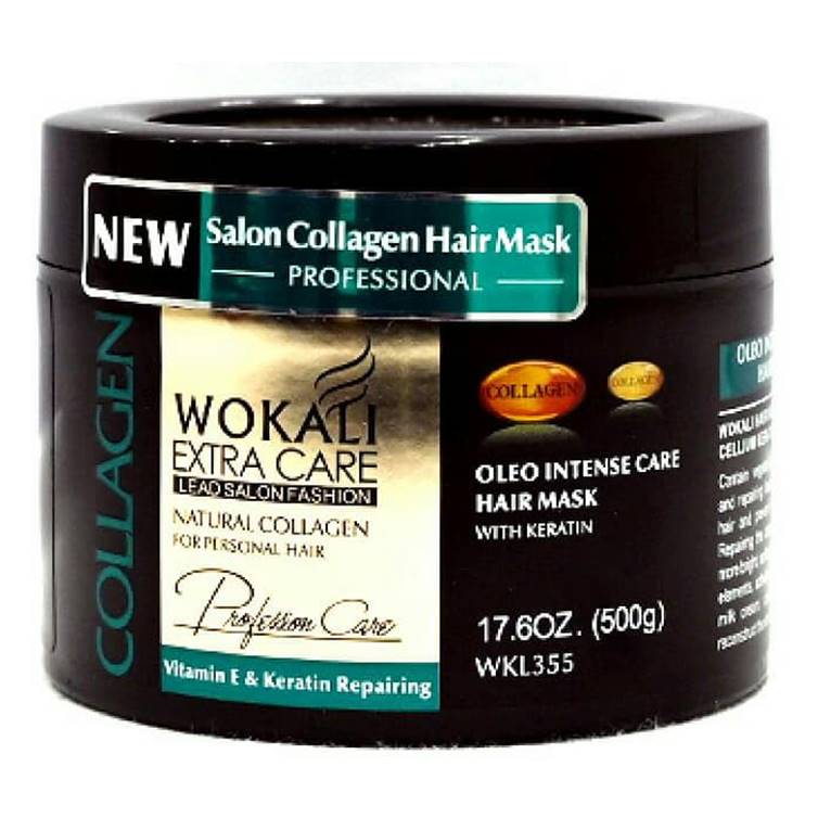 Wokali Extra Care Salon Collagen Hair Mask 500ml - Urban Beauty