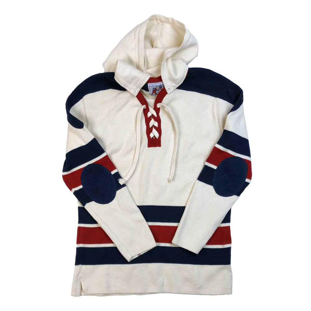 Amerikaans voetbal Knipperen vloot Stripe Hockey Sweater – TDalton Clothing