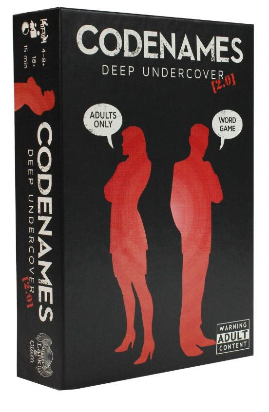 Codenames Deep Undercover V2.0 Card Game