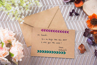 200 Pack Brown Kraft Paper A4 Envelopes for 4 x 6 Greeting Cards and Invitation Announcements - Value Pack Square Flap Envelopes - 4.2 x 6.2 Inches - 200 Count
