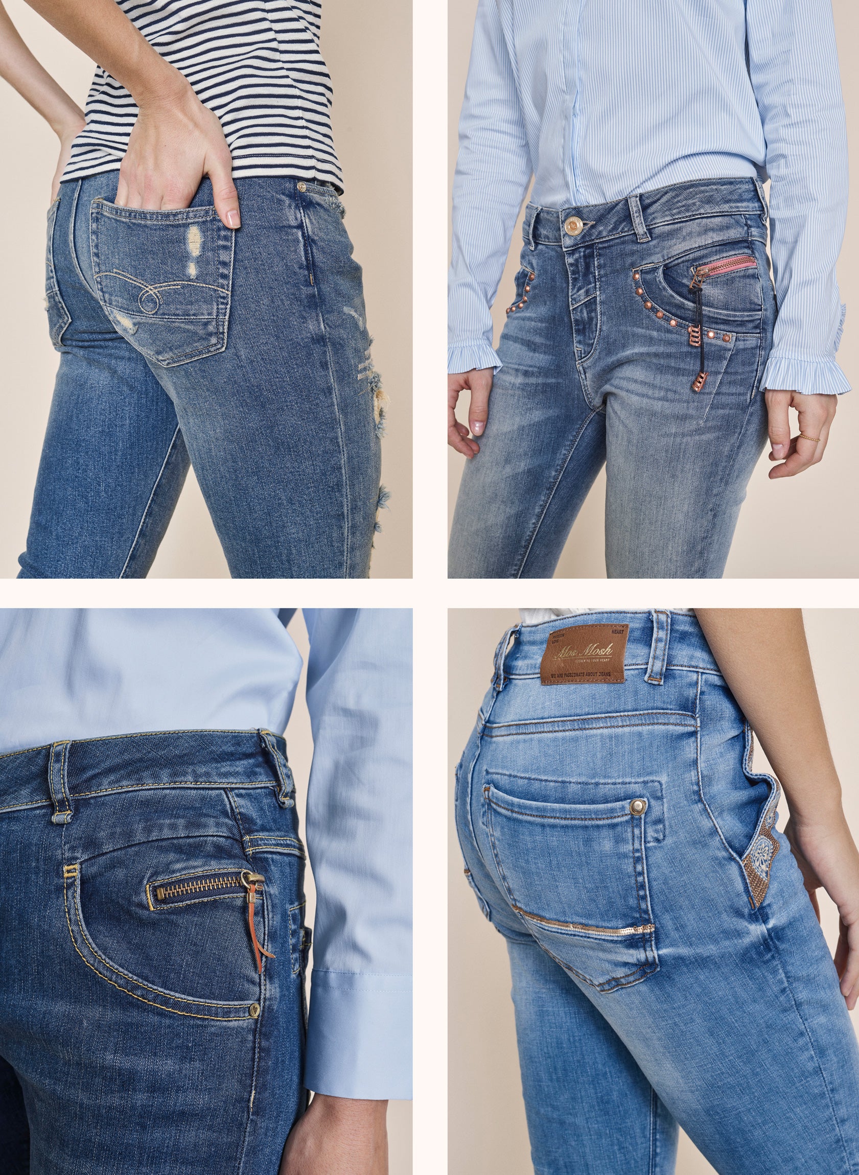Forlæng dine jeans' – MOS MOSH