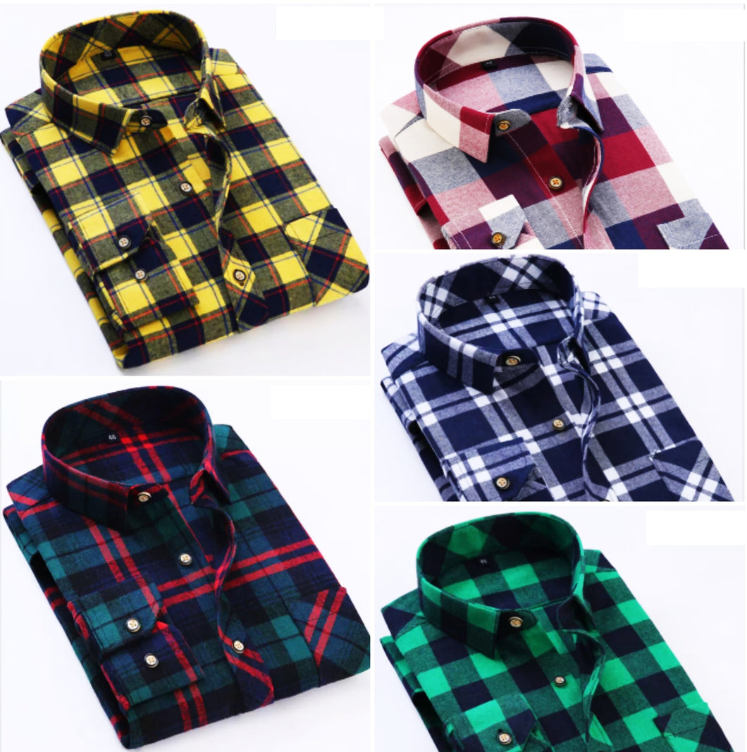 stylish check shirt