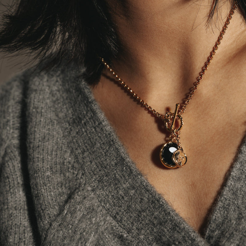 MAMBA | Toggle Chain Lariat Necklace Perri Foia 