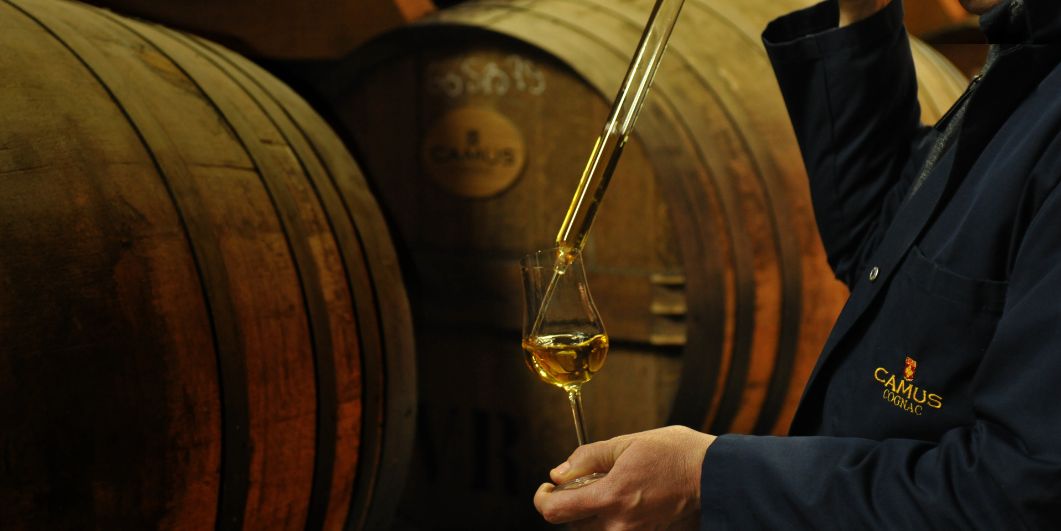 production cognac assemblage pipette