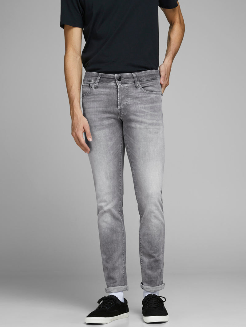 Jack Jones Glenn Icon JJ 257 50SPS Slim Fit Jeans (Grey) Premier Shops