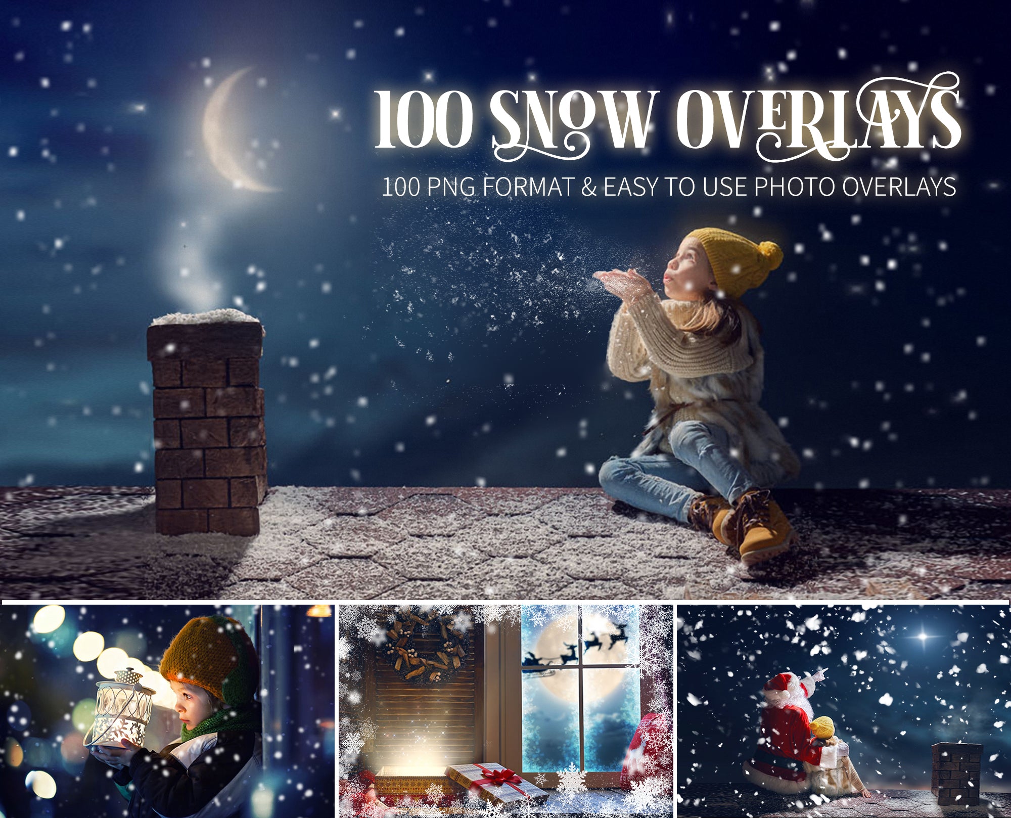 Download Wonderland Holiday Photo Effect Clipart Winter Snow Texture Christmas Overlays 86 Winter Frames Card Snowflake Overlays Png Art Collectibles Photography Delage Com Br