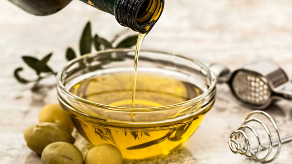 Greek extra virgin olive oil used for premium soap production