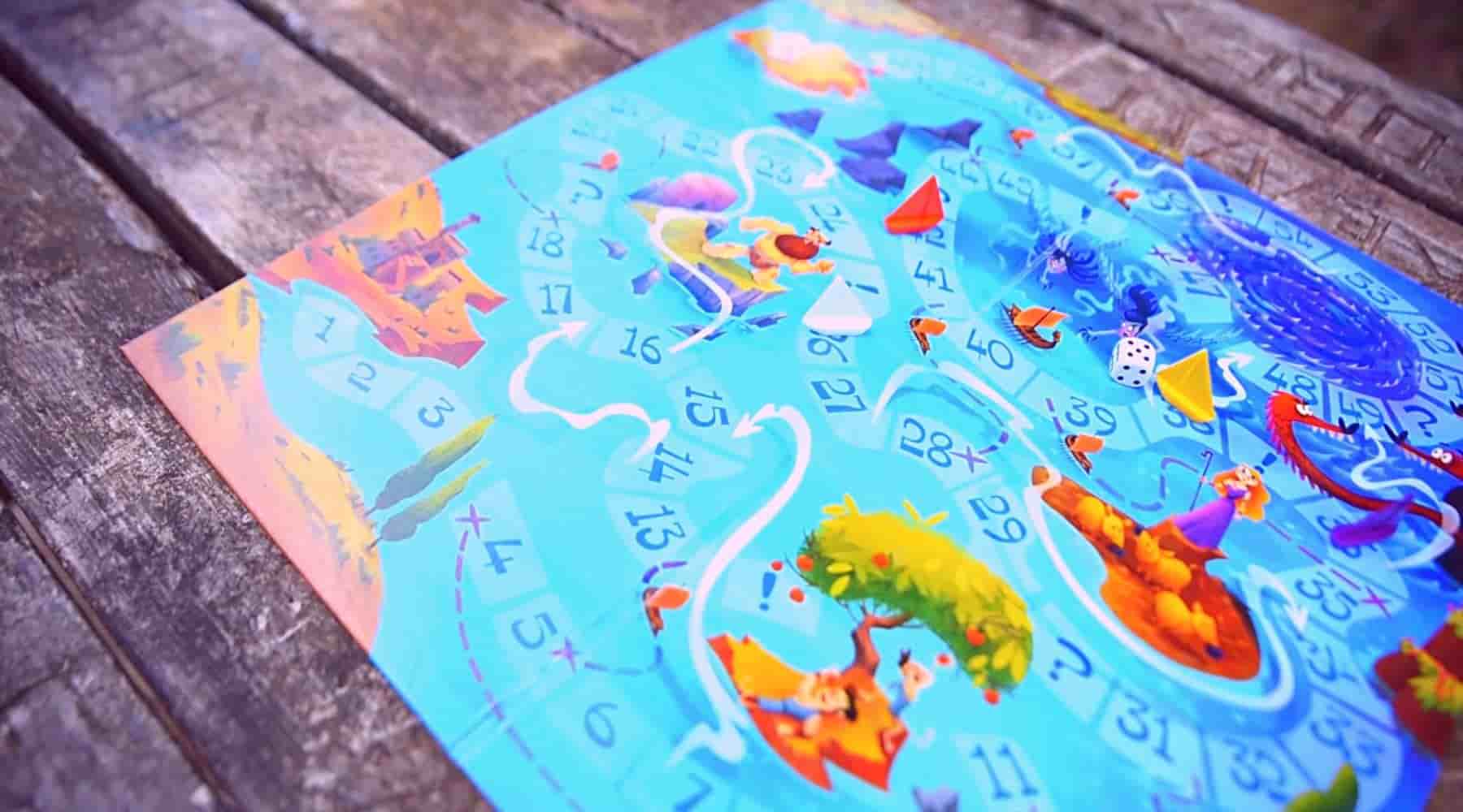 Greek mythology board game for kids