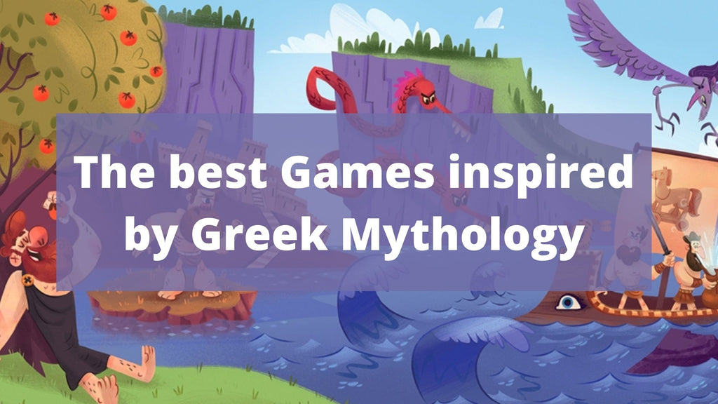 Greek mythology inspired games and board games based on Greek mythology