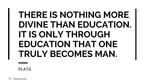 Plato on education, education is devine