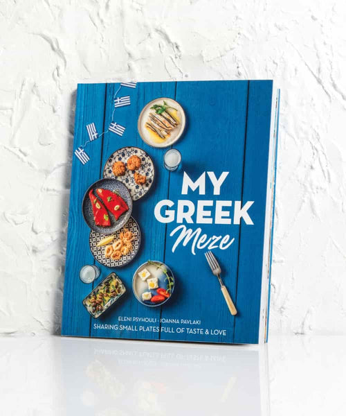 Greek meze or Greek appetizers cookbook