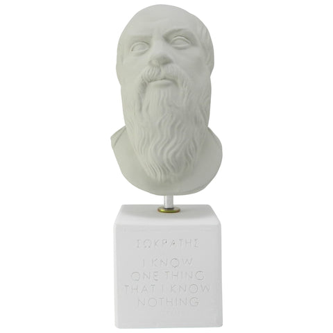 Socrates bust replica