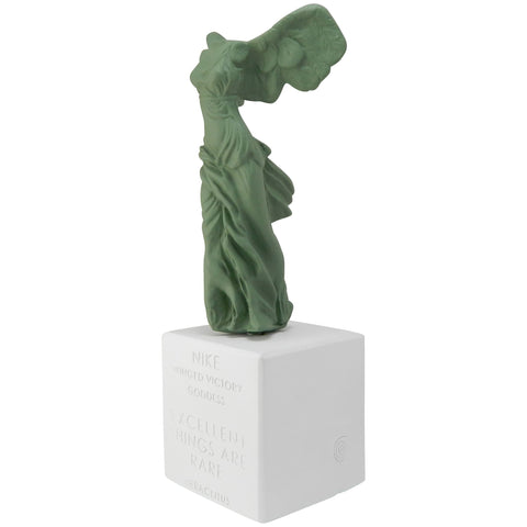Nike of Samothrace statue replica in modern Pine color