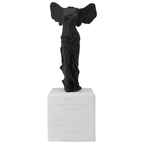 Excellent things are rare quote on Nike statue makes a great inspirational gift
