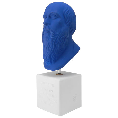 bust of Socrates pop art