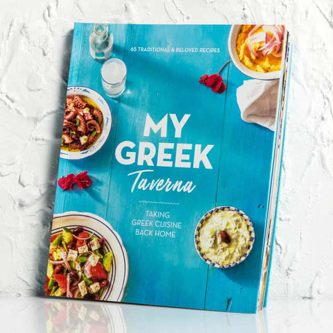 Greek cookbook with traditional recipes