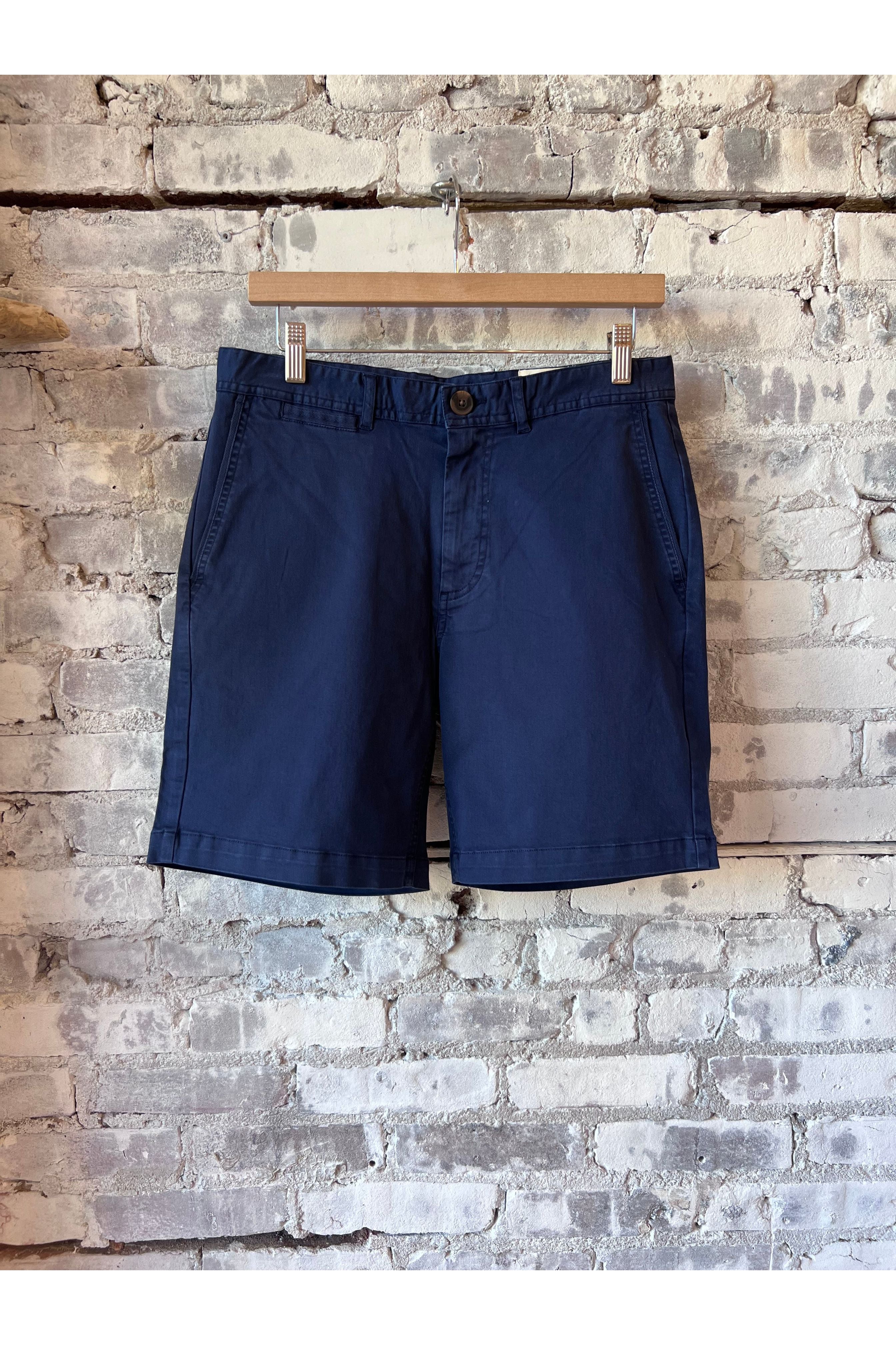 Andrew Stretch Twill Short - Navy Blazer