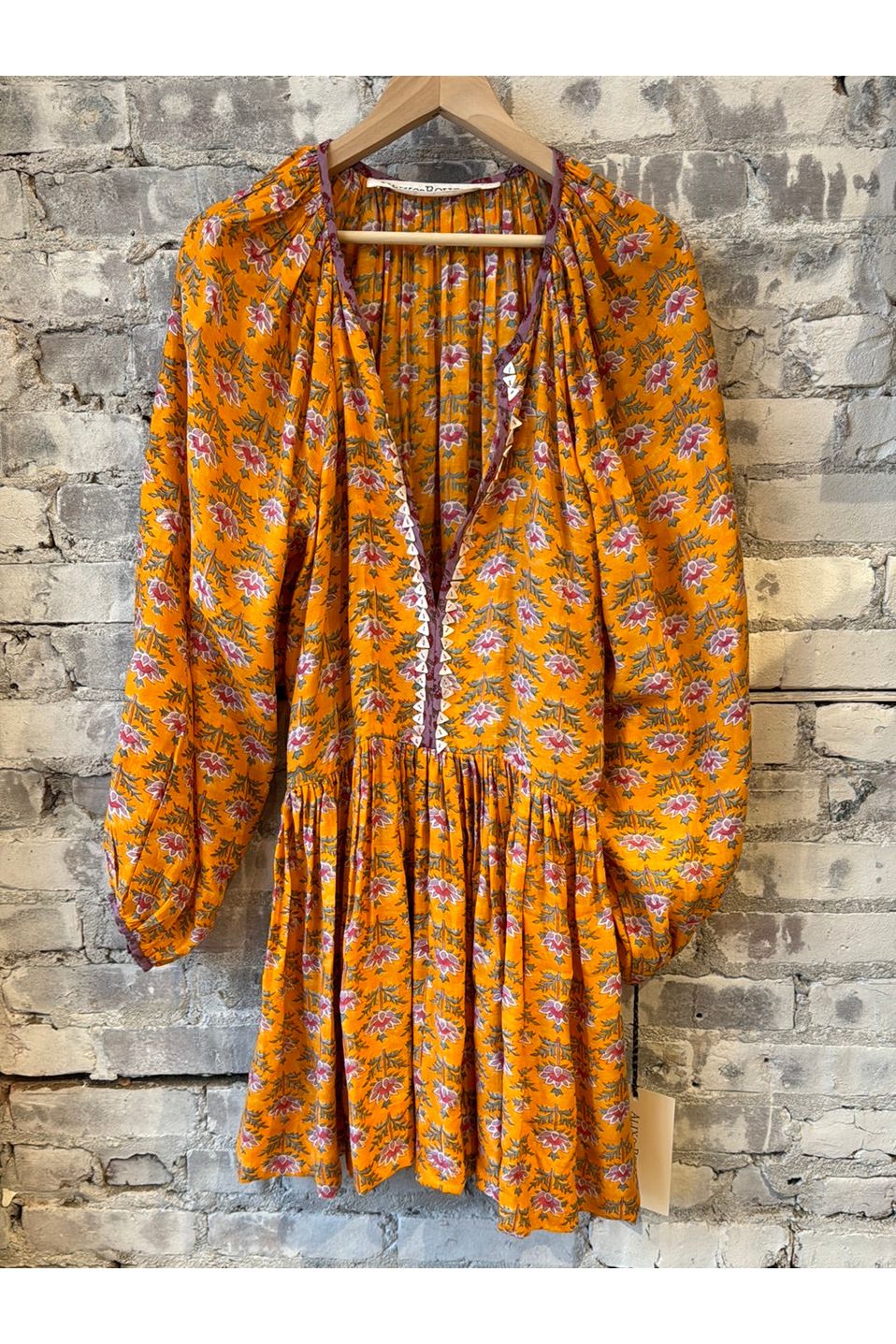 Sula Tumeric Dress - Orange Turmeric