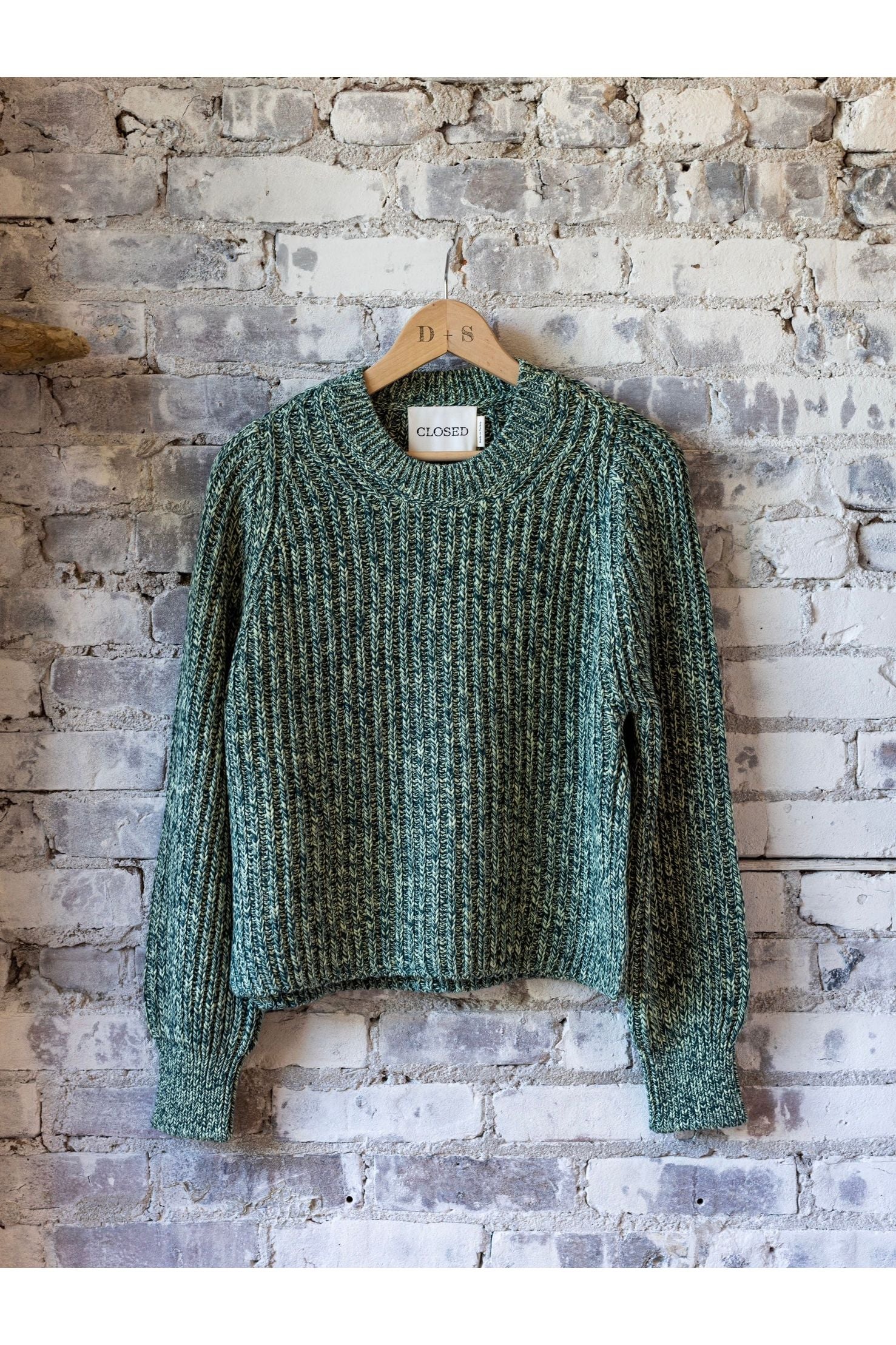 MoulinÃ© Knitted Jumper - Midnight Lake