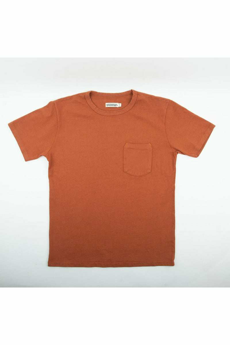 13 Ounce Pocket T-Shirt - Tobacco