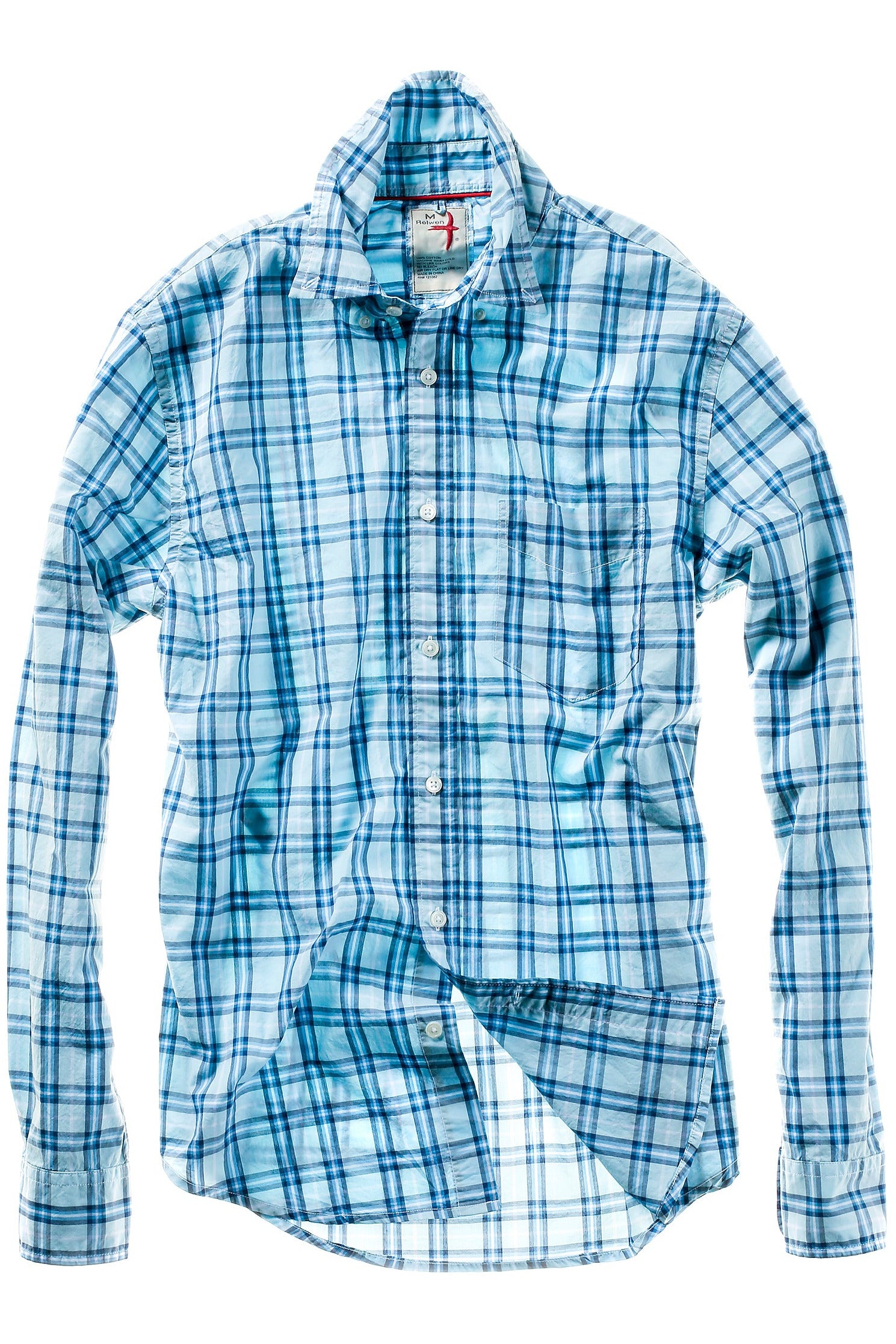 Lakeshore Plaid - Light Blue/Navy District