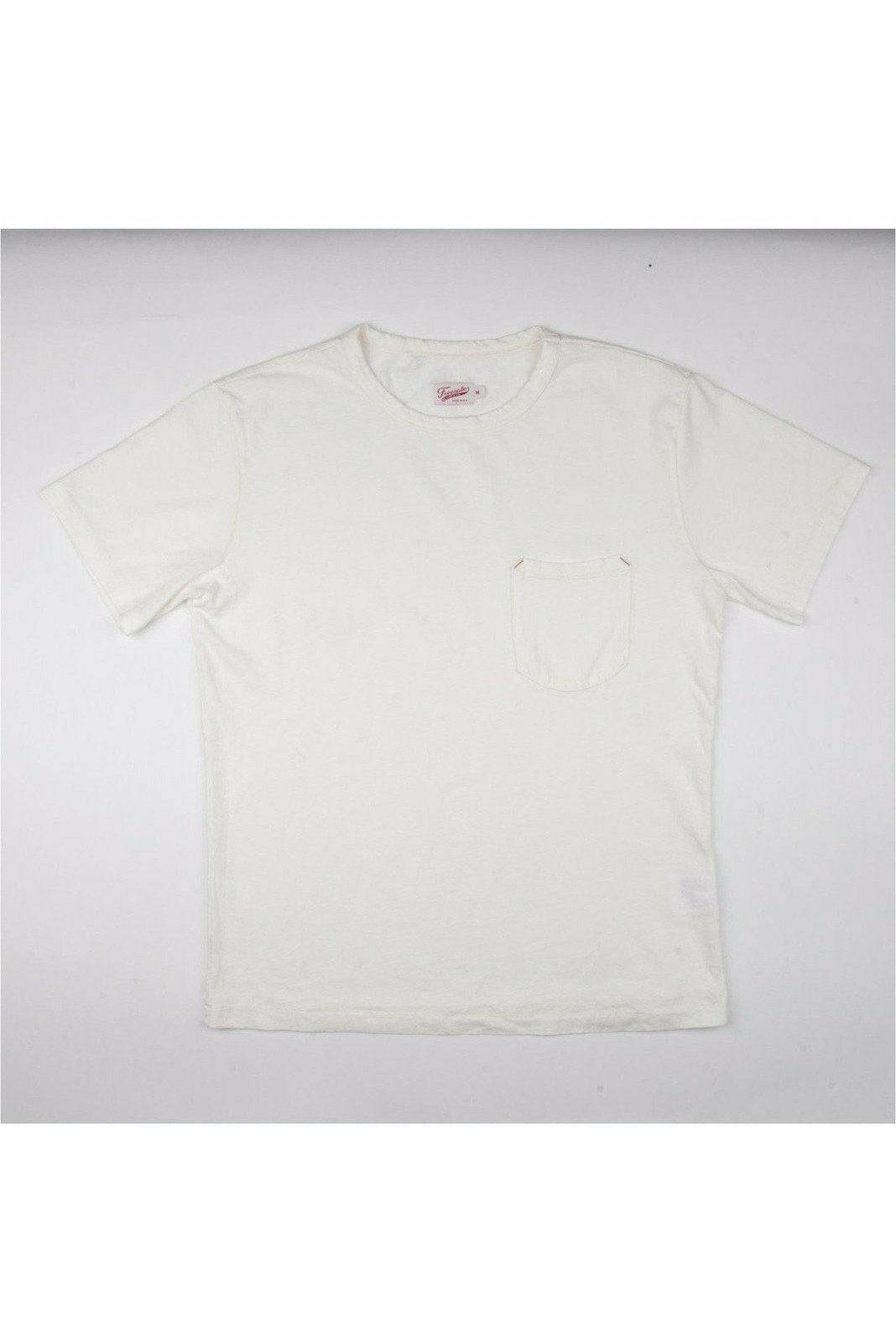 9 Ounce Pocket T-Shirt - White