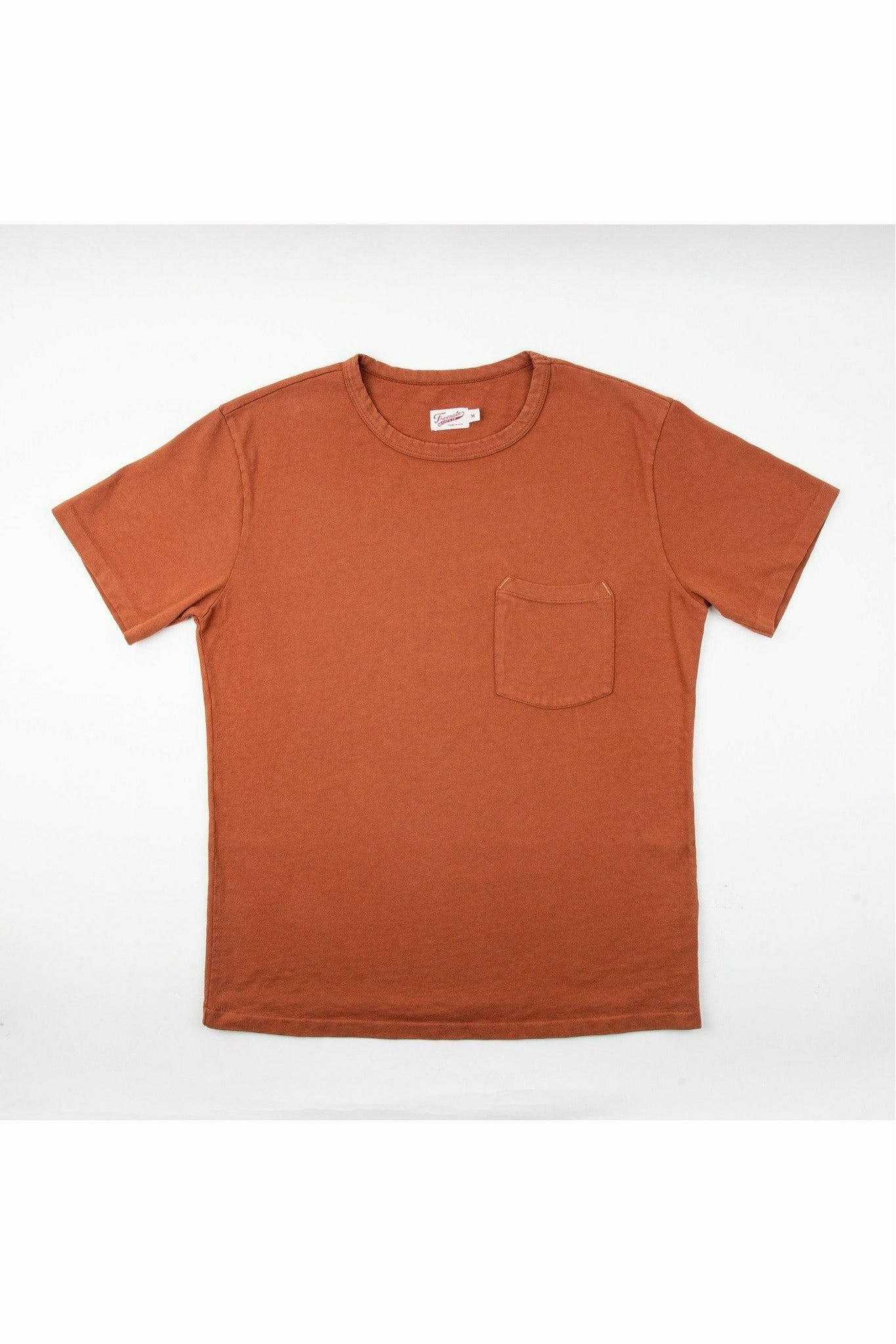 13 Ounce Pocket T-Shirt - Rust