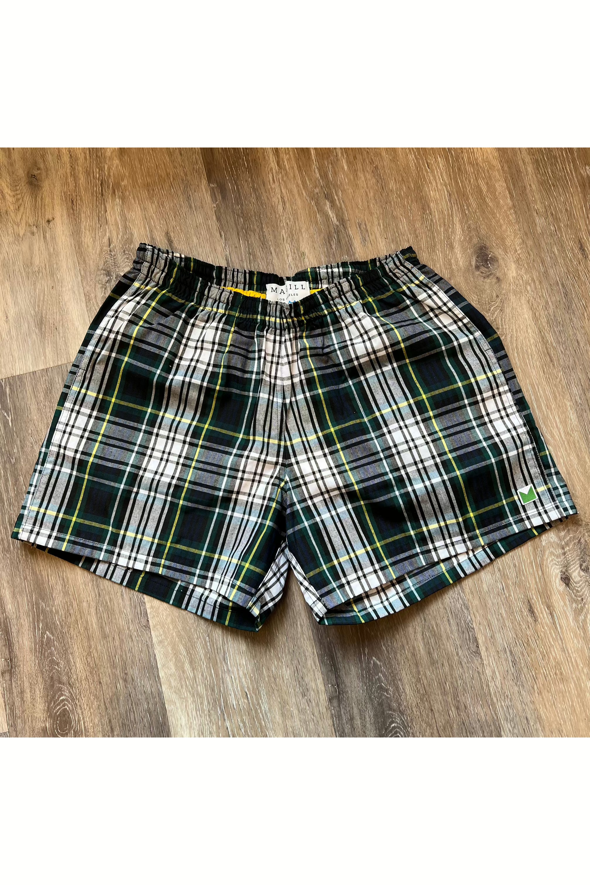 Jeffery Hybrid Trunk - Green/Blue Plaid