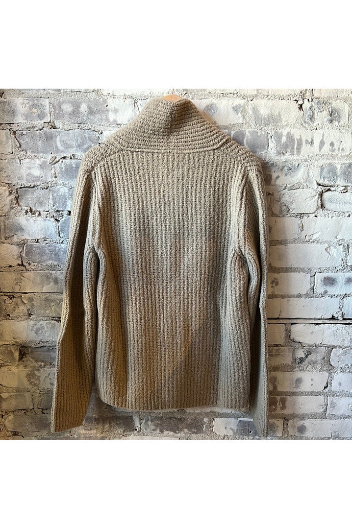 Chunky Cardigan - Taupe