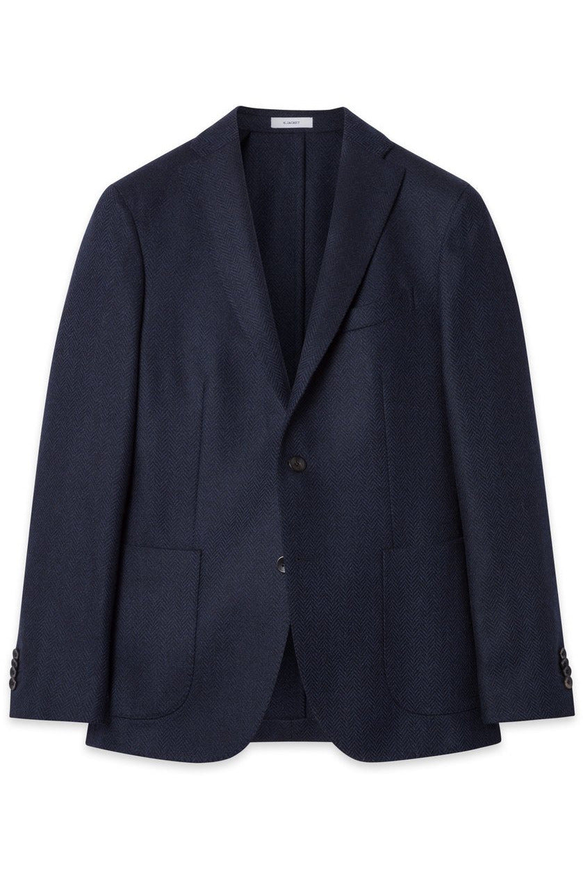 Wool K-Jacket - Navy