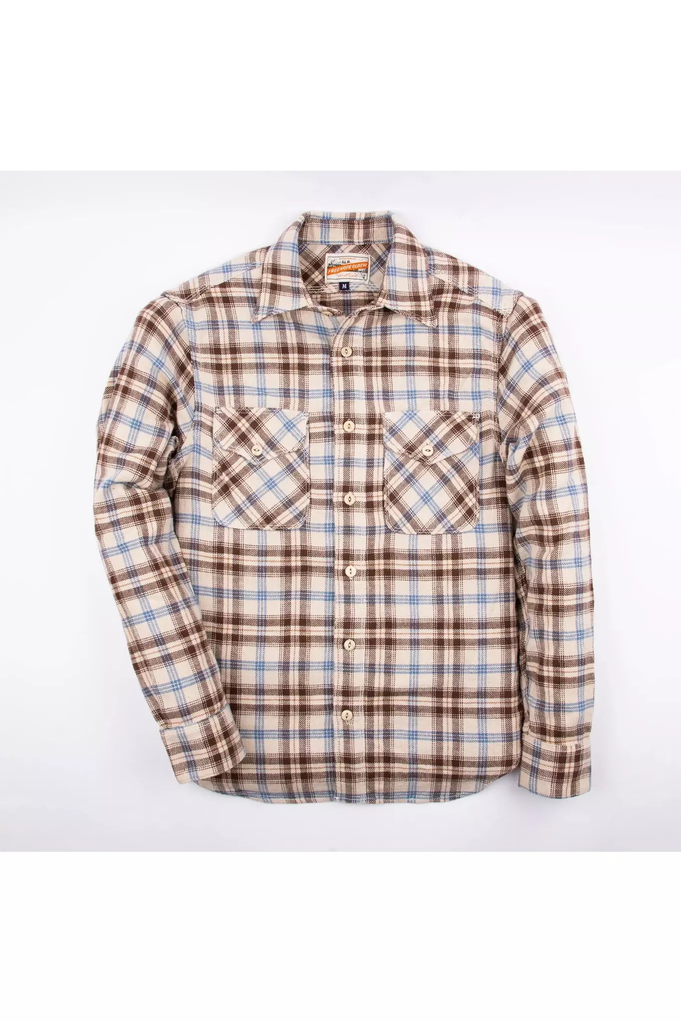 Wells Plaid Workshirt - Cream