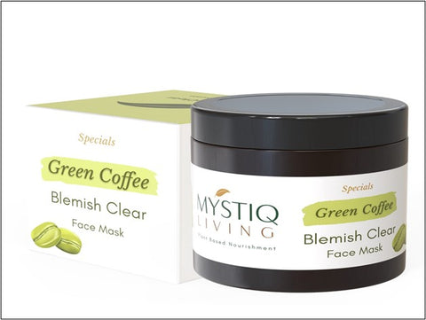 Green Coffee Blemish Clear Face Mask