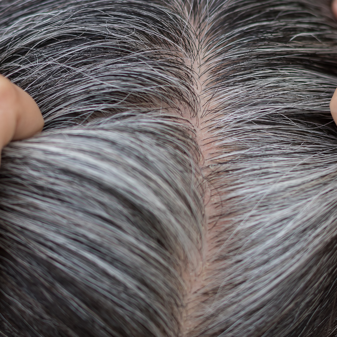 Reduces hair greying