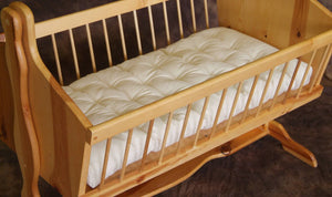 Natural Wool Bassinet Mattress - Alder & Alouette