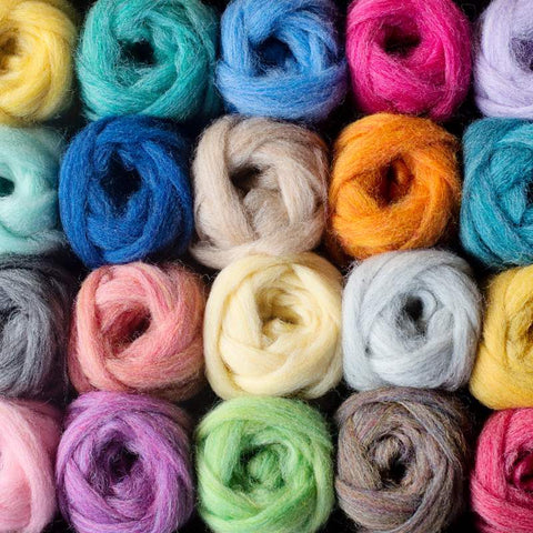 Wool Roving | Flowing Wool | Long Fine Fibers - Alder & Alouette