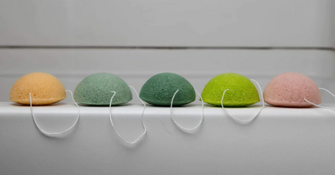 J&L Naturals konjac sponge - zero waste beauty and skincare