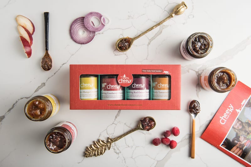 Indian Chutney Gift Set - Cheeky Food Company