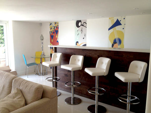 Art Deco Single Panel Murals - Residential Project