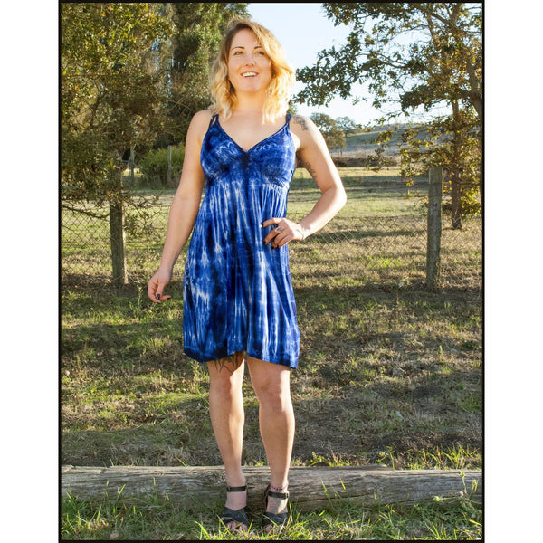 Tie-Dye: Braided Strap Dress – Cali Kind Clothing Co.