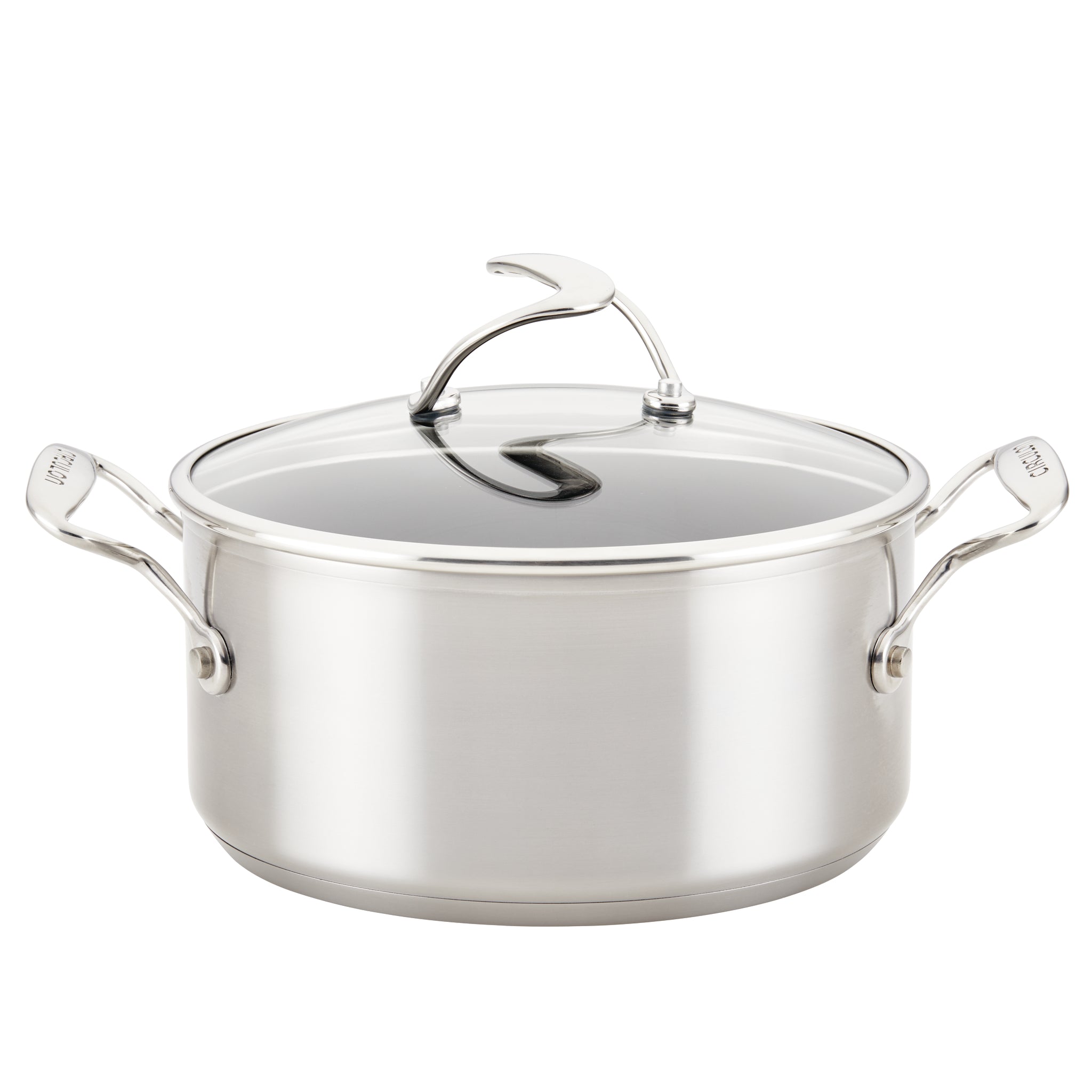 Circulon Total Ti Hi-Low 1.5 Quart Stock Pot w/Lid Steel