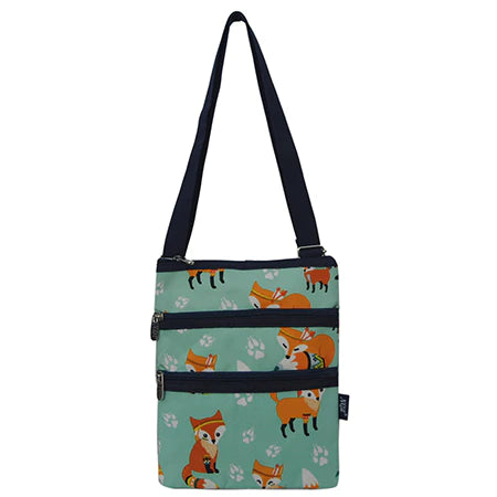 So Foxy Print NGIL Messenger Hipster Bag