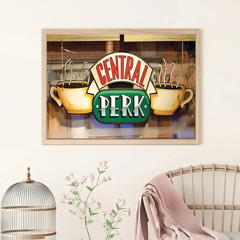 Frameless Diamond Painting Kit-Central Perk