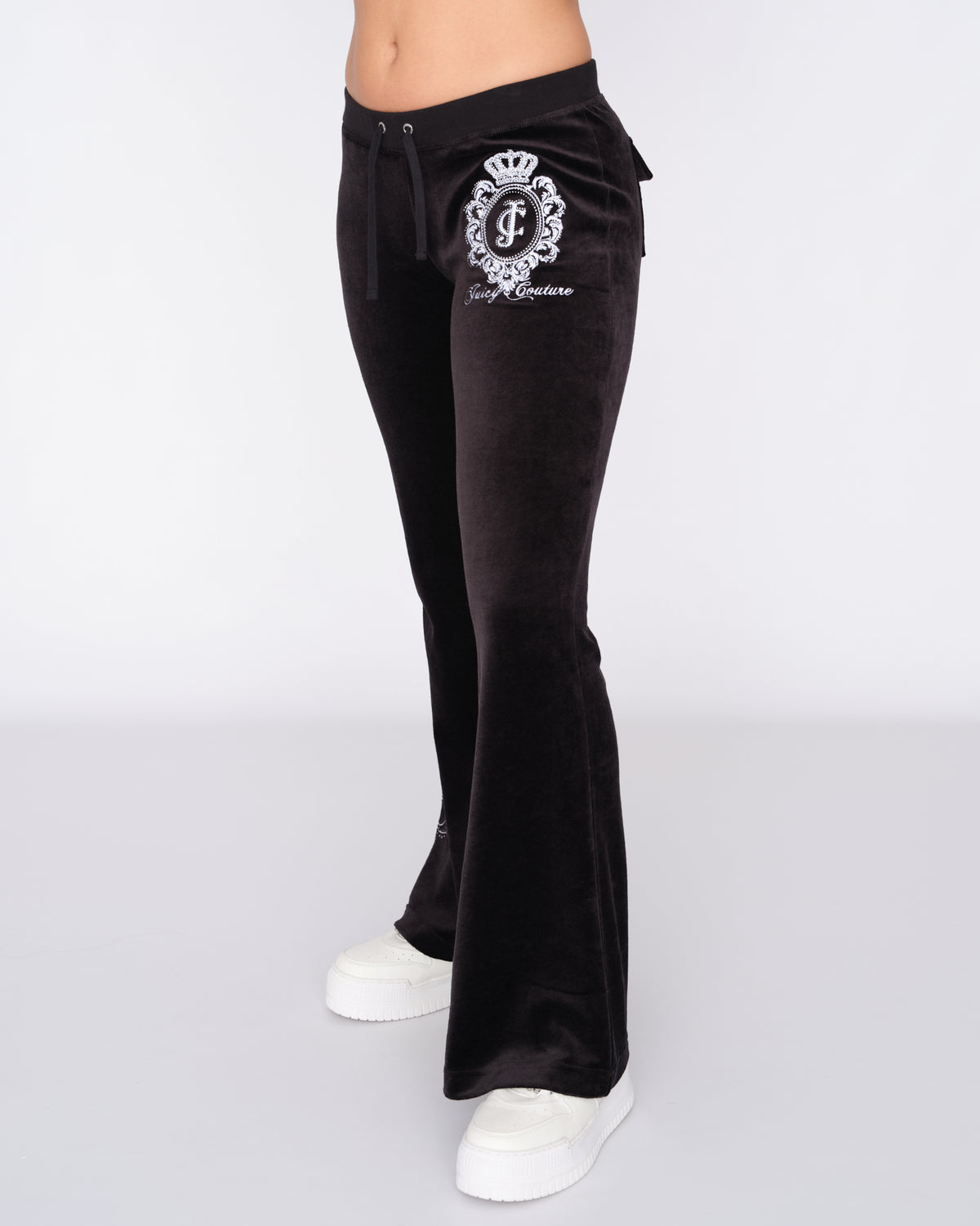 Juicy Couture Heritage Caisa Ultra Low Rise Pant Black