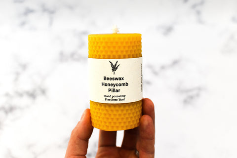 Beeswax Honeycomb Candle