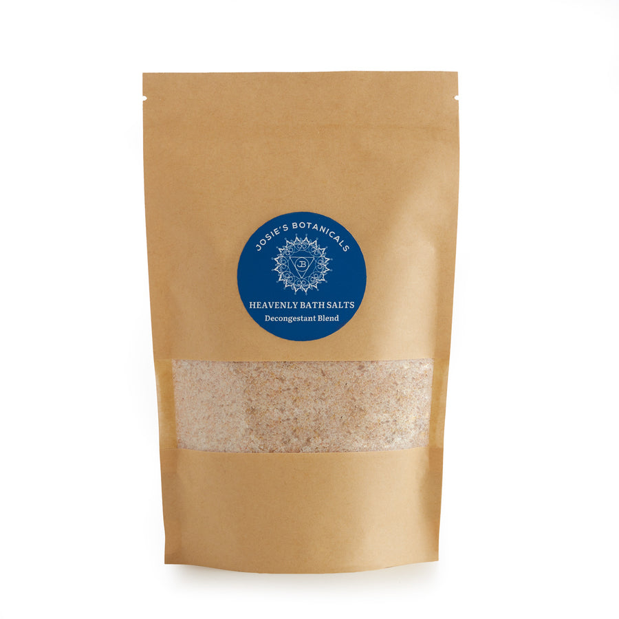 Heavenly Bath Salts - Natural Skincare  - Decongestant Blend | Josie’s Botanicals