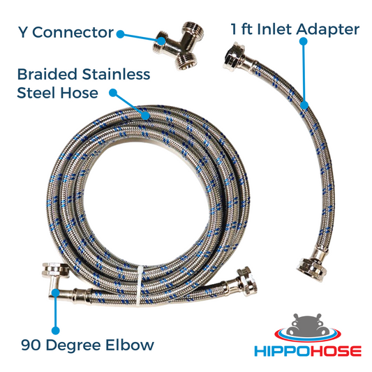 What Size is the Ice Maker Connection Hose - HIPPOHOSE – Hippohose